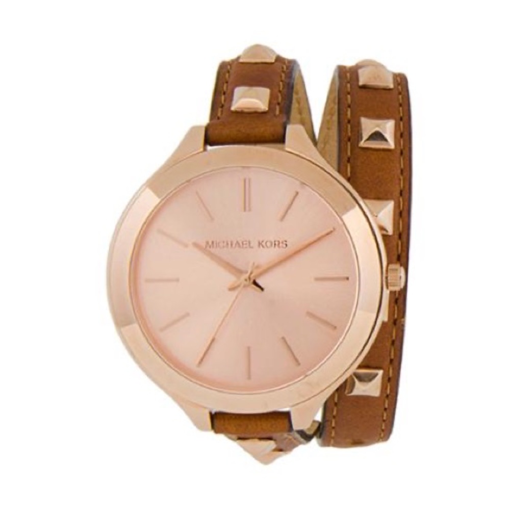 Michael Kors Women’s Rose Gold Wrap Watch
